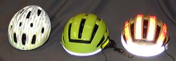 reflective helmets lighted